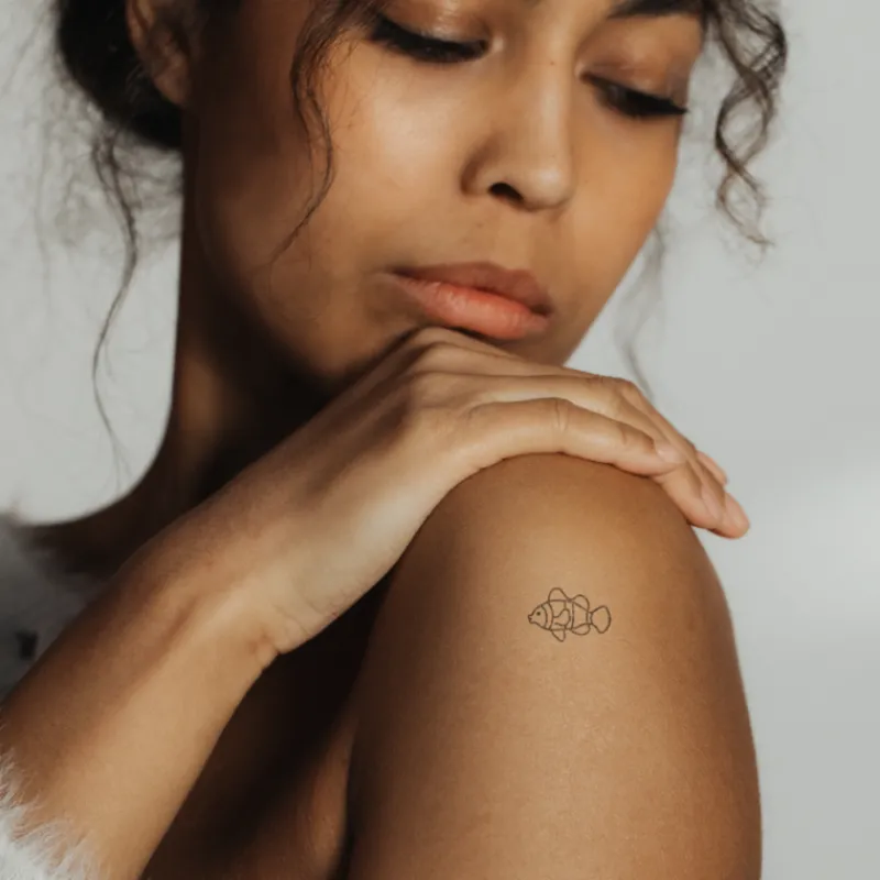 Tatouages Petit | Tatouages Petit^PAUL HEWITT Clownfish Tattoo