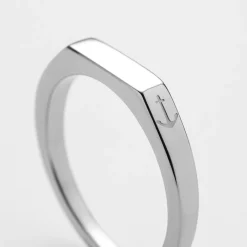 Anneaux^PAUL HEWITT Men's Slim Signet Bague