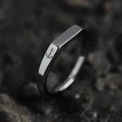 Anneaux^PAUL HEWITT Men's Slim Signet Bague