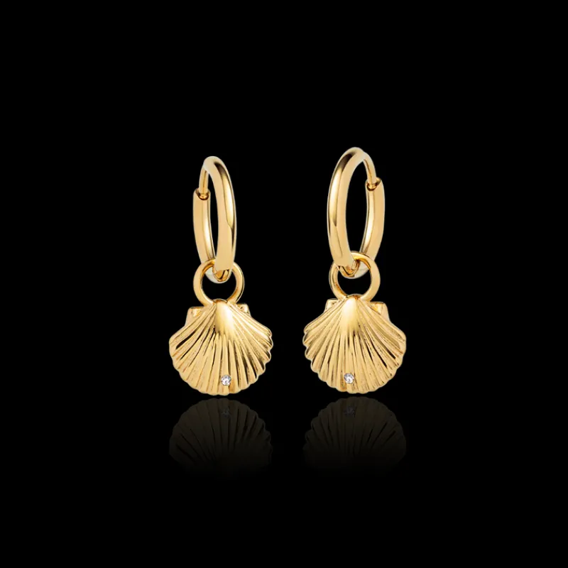 Boucles D'oreilles^PAUL HEWITT Scallop Boucle d'oreille