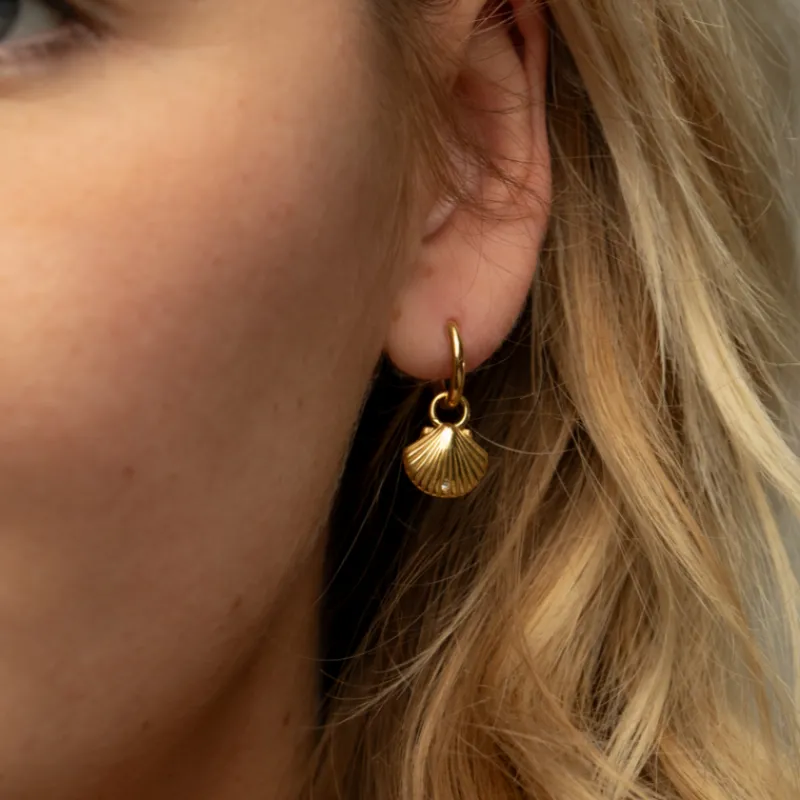Boucles D'oreilles^PAUL HEWITT Scallop Boucle d'oreille