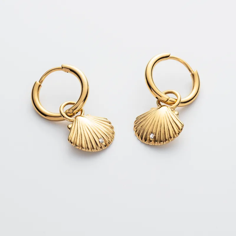 Boucles D'oreilles^PAUL HEWITT Scallop Boucle d'oreille