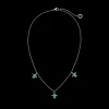 Colliers^PAUL HEWITT Turtle Aquamarine Collier