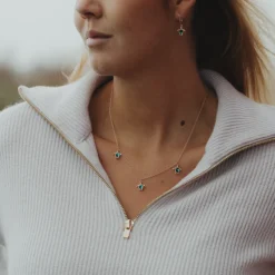 Colliers^PAUL HEWITT Turtle Aquamarine Collier