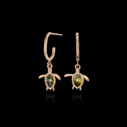Boucles D'oreilles^PAUL HEWITT Turtle Hoops